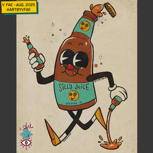 silly juice (retro cartoon) silly juice (retro cartoon)